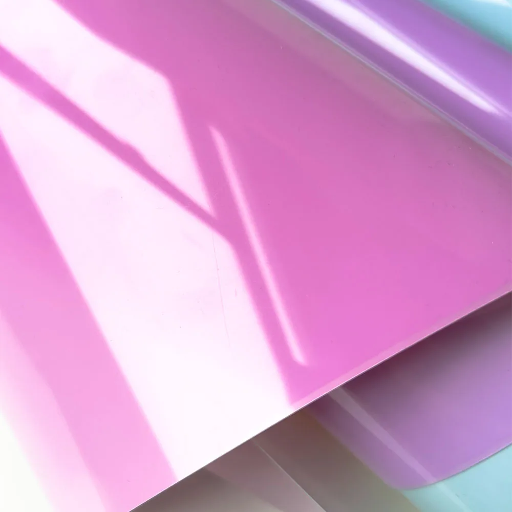 UV Color Change PU Heat Transfer Vinyl Sunlight-Sensing HTV Iron on DIY T-Shirt Hats For cut or Silhouette Cameo