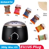 200ML Wax Heater For Hair Removal Hands Feet Depilatory Wax Melting Machine Warmer Dipping Pot Kit / 200g Hard Wax Beans