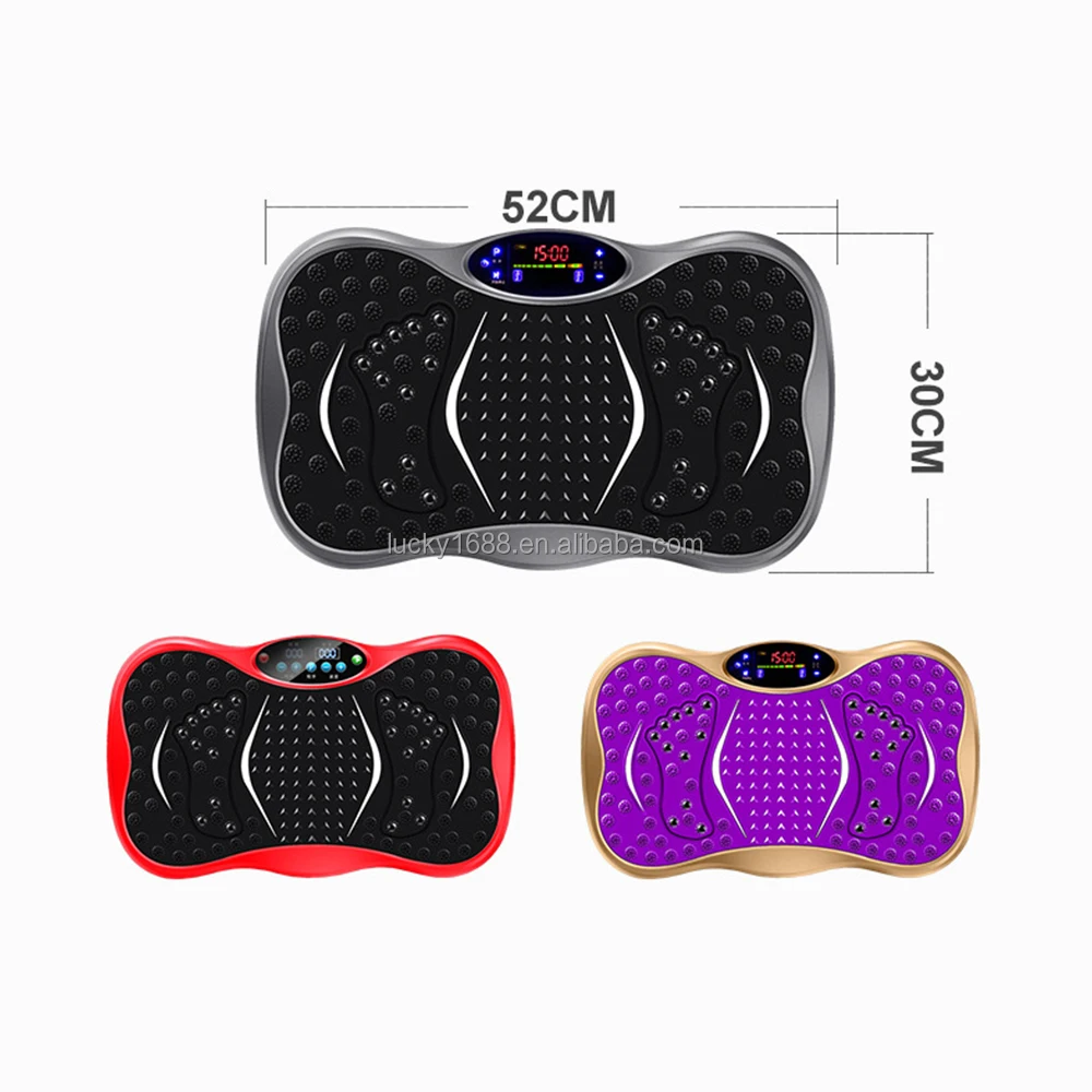 Hot selling whole body fitness massage platform vibration plate exercise machine