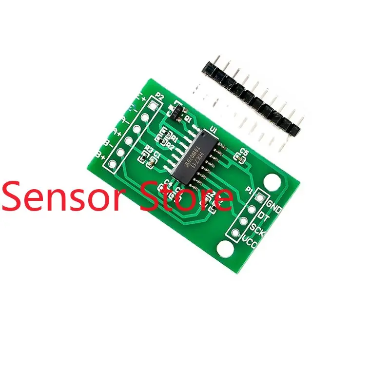 5PCS HX711 Module/dedicated AD Module For Weighing Sensors/microcontroller Sensor Electronics 5pcs electromagnet sensor module for arduino dc5v open smart holding electric magnet lifting 10n solenoid sucker