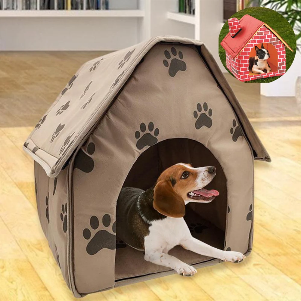 Dog Bed Kennel House Pet Kennel House Pet Dog House Dog Tent Bed Pet Supplies Houses