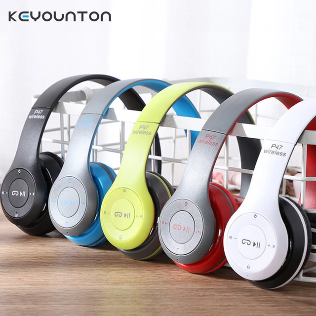 Fones de Ouvido Intra-auriculares, Fone de Ouvido Estéreo Sem Fio, Fones de  Ouvido Sem Fio para PC, MP3 para Jogos de Música, Cartão de Memória de  Suporte para Computador, para