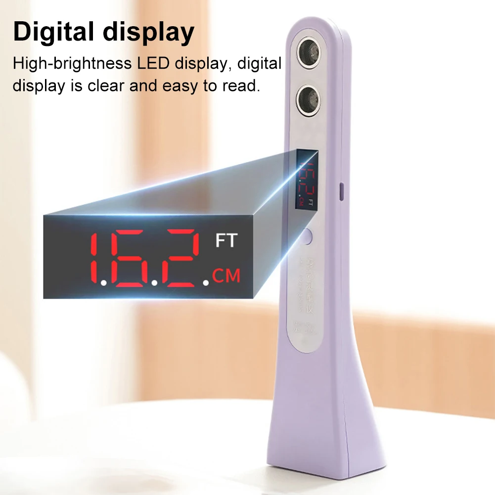 Height Measuring Ruler Ultrasonic Digital High Accuracy Portable Device Electronic For Children