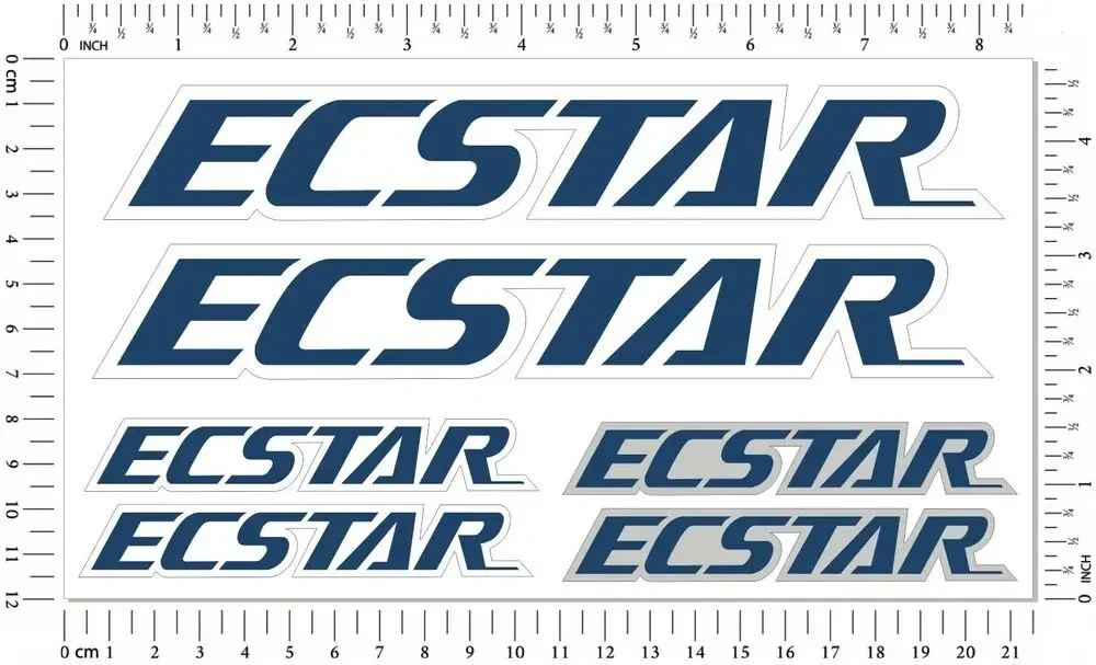 Наклейки для мотоцикла Ecstar ламинированные наклейки Moto GP набор спонсоров для Suzuki Honda Kawasaki Ducati Yamaha авто