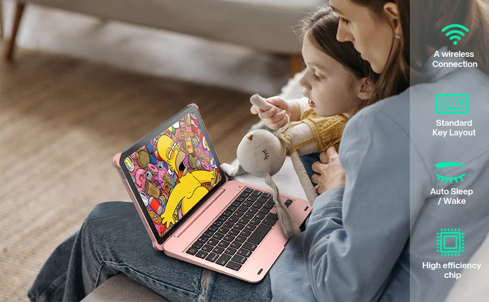 Teclado para ipad mini 6 caso com