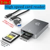 USB 3.2 Gen2 10GBPS Data Transfer CFexpress Type A/B XQD SD High Speed Card Reader for Laptop Cameras Sony Lexar Nikon Canon San 6