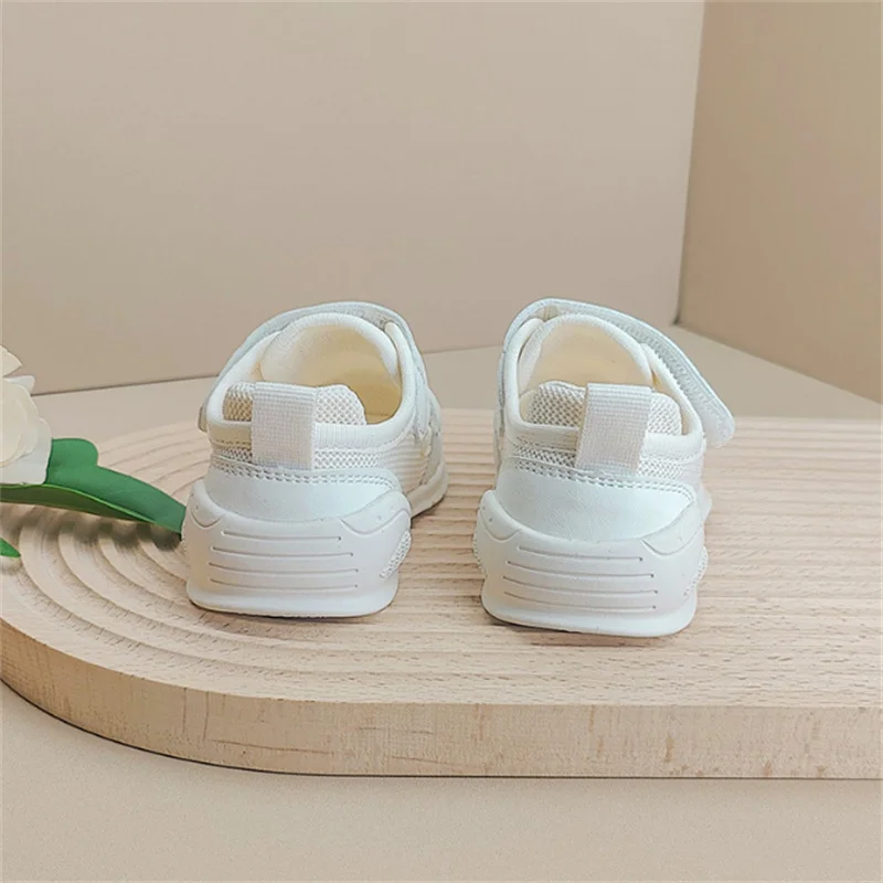 New Summer Baby Shoes Mesh Breathable Girls Sandals Closed Toe Soft Bottom Fashion Toddler Boys Shoes.
