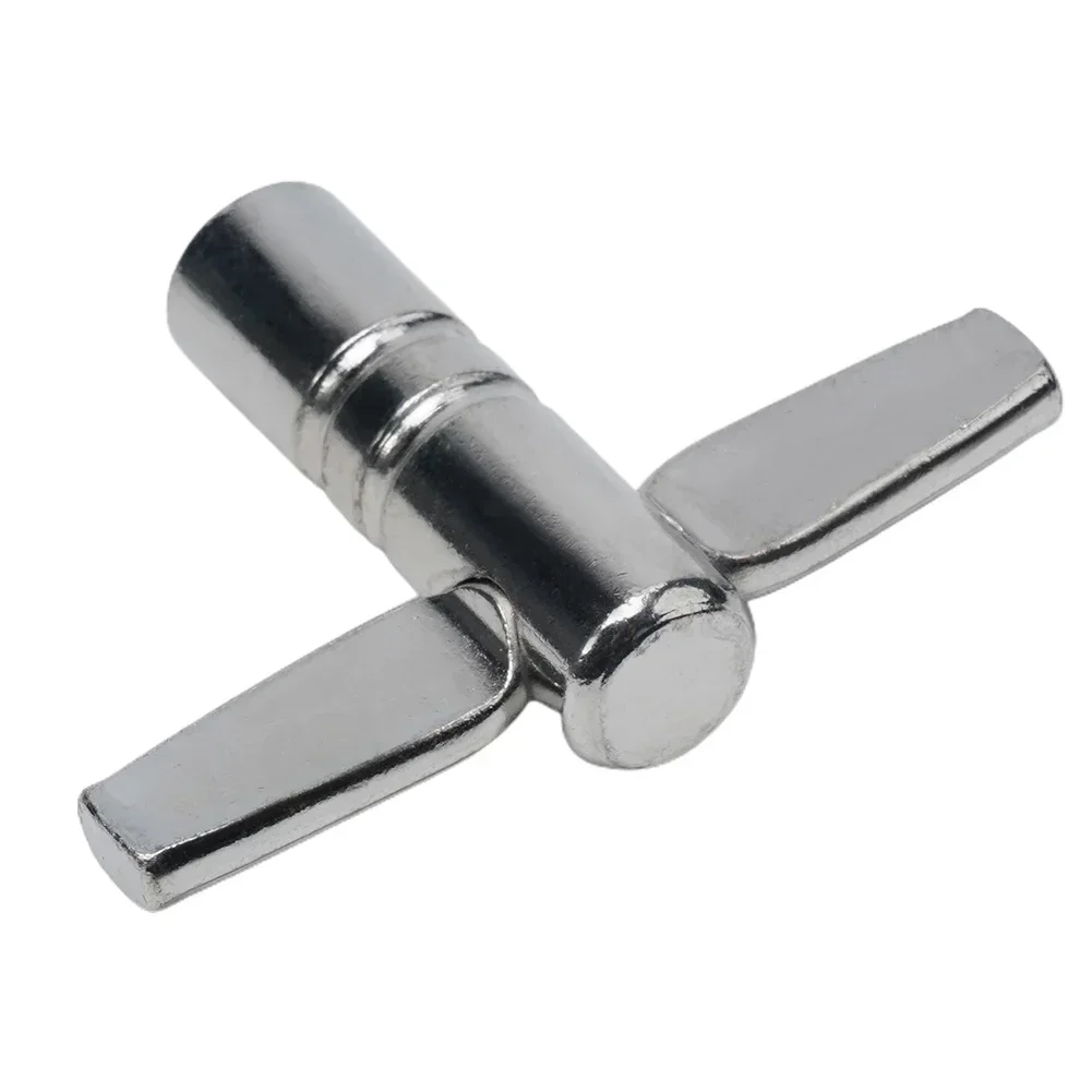 Drum Tuning Key Adjustment Wrench Diameter 5.5mm Silver Percussion Instrument Drum Tuning Key Square Tool Accessories