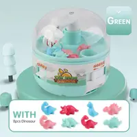 Small Capsule Toy Mini Claw Machine Catch Dinosaur Game Cute Catcher Micro Dino Figures Prize For Children Stress Relief Toy 1