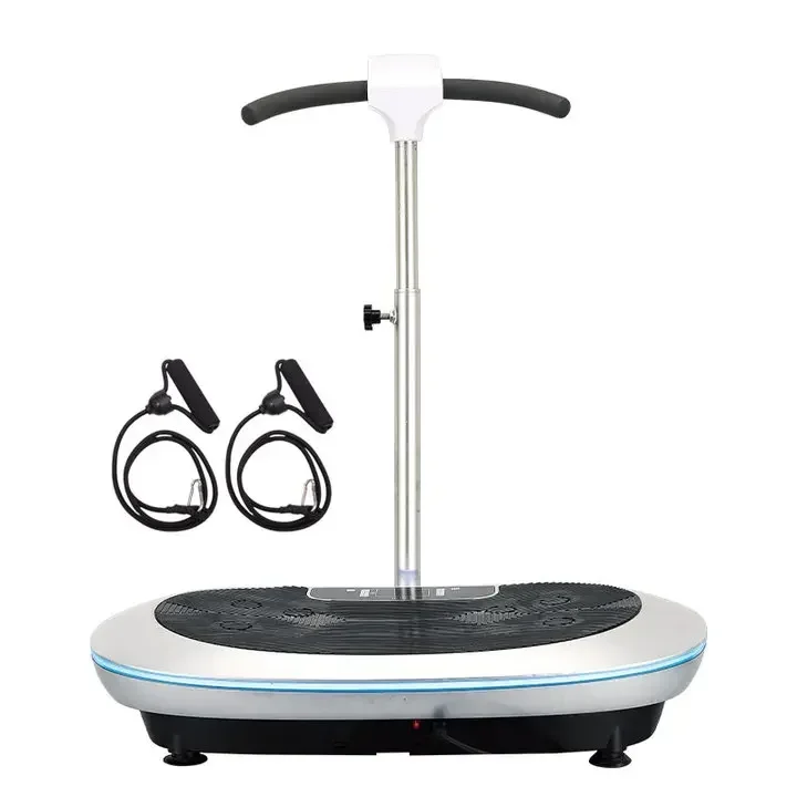 Sport Fitness Equipment Vibration Plate 3d Workout Machine Slimming Whole Body Vibration Board Plate with Handle