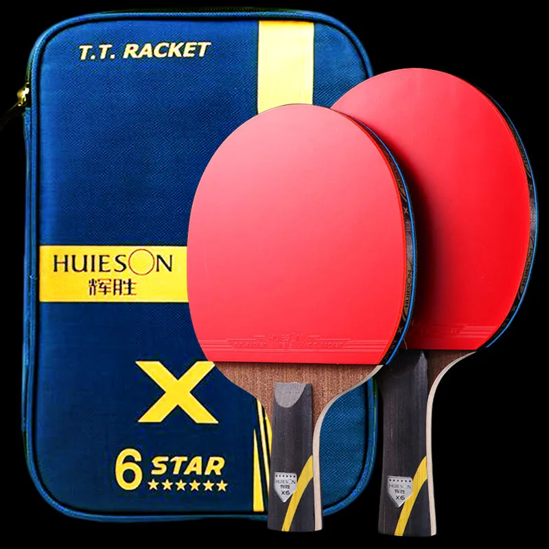 Raquette De Tennis De Table CoachJFR Avec Housse - Fabriquée En France - Lot De 2