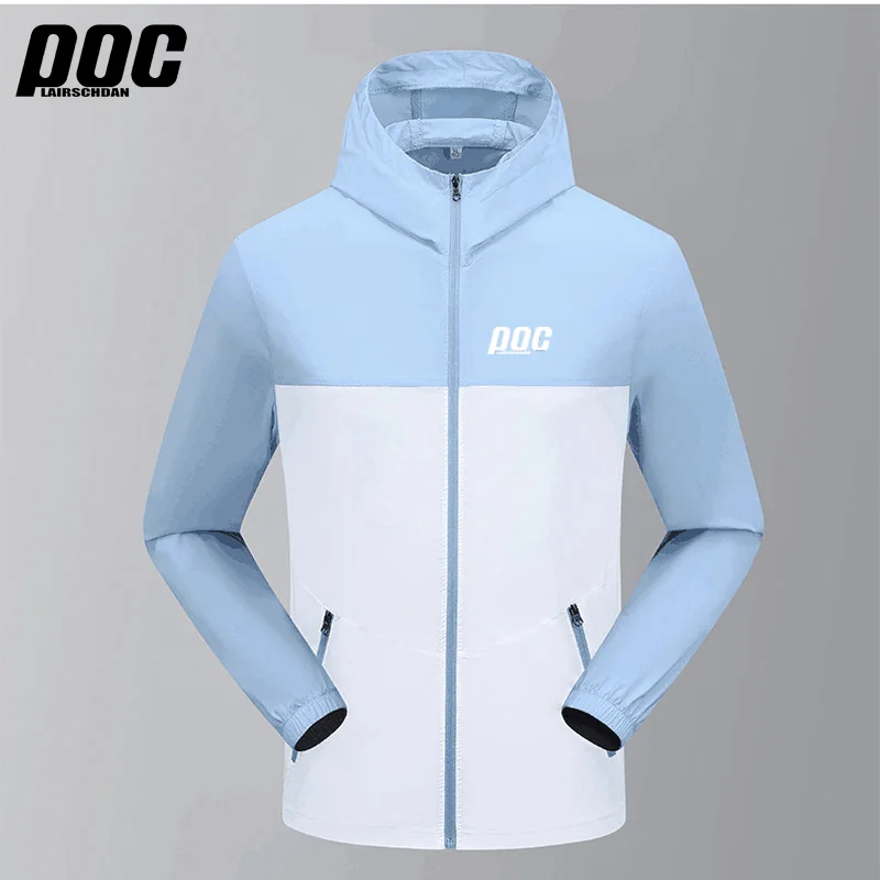 Lairschdan Poc Cycling Trench Coat, Wind Resistant Waterproof Jacket Mountain Bike Road Windbreaker Long Sleeve Cycling Clothes