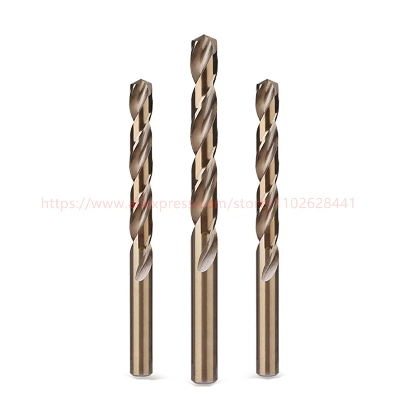 

Cobalt High Speed Steel Twist Drill Bit Set M35 Stainless Steel Tool Set Accessories for Metal Drilling Cutter Machine HSS Co