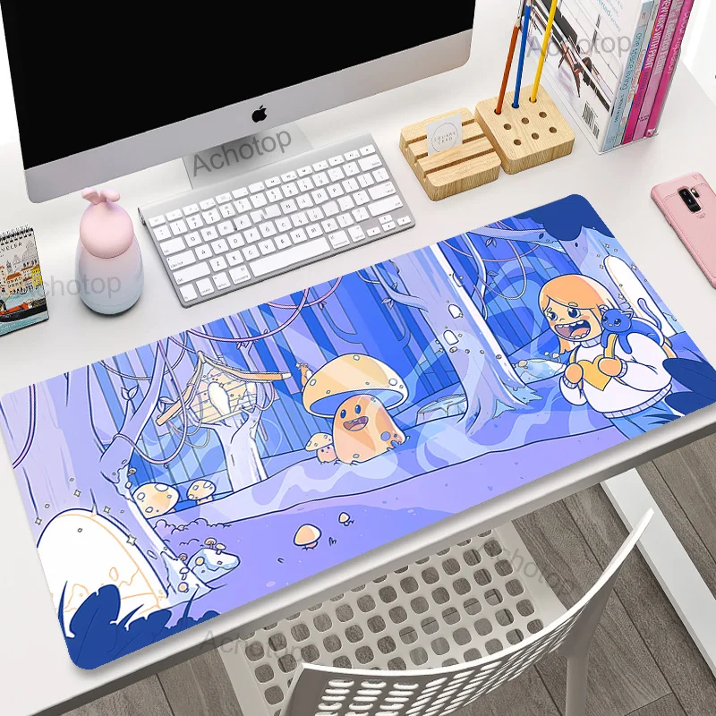 thumbnail image 1 of Alfombrilla de ratón grande y bonita para Gamer, alfombrilla de ratón Kawaii para juegos, accesorios para juegos, alfombrilla para teclado de ordenador portátil, cubierta para mesa, alfombrilla de esc, 1 of 5