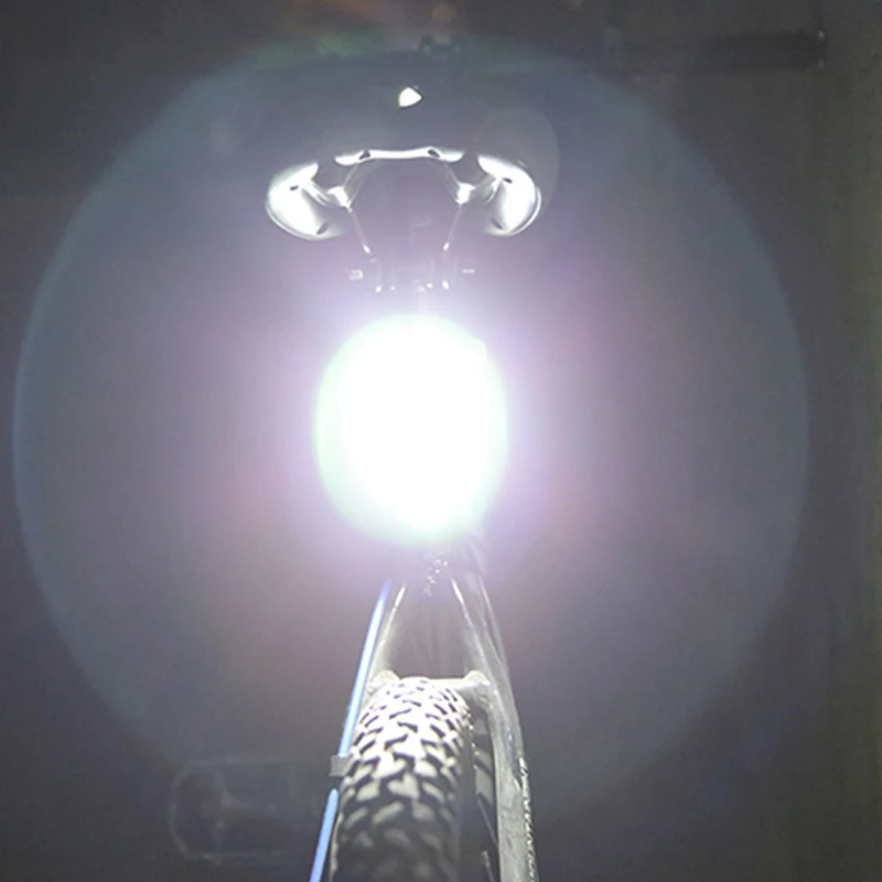 ตัวเลือกสินค้า ไฟท้ายจักรยาน LED กันน้ำ USB ชาร์จไฟ