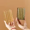 WORTHBUY Transparent Makeup Brush Holder Plastic Cosmetic Storage Box Desk Lipstick Eyeliner Makeup Organizer Display Rack 5
