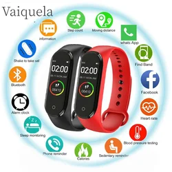 Monitor de ritmo cardíaco y presión arterial para hombre y mujer, pulsera Digital multifunción, resistente al agua, novedad