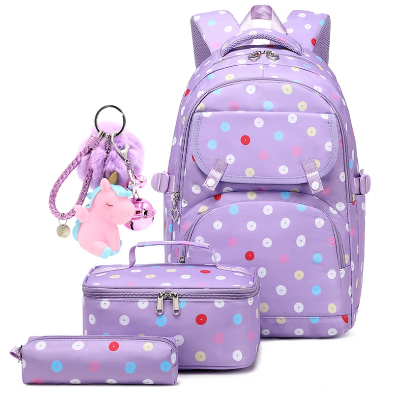 Girl School Backpack Lunch Box, Backpack Lunchbox Set Girl