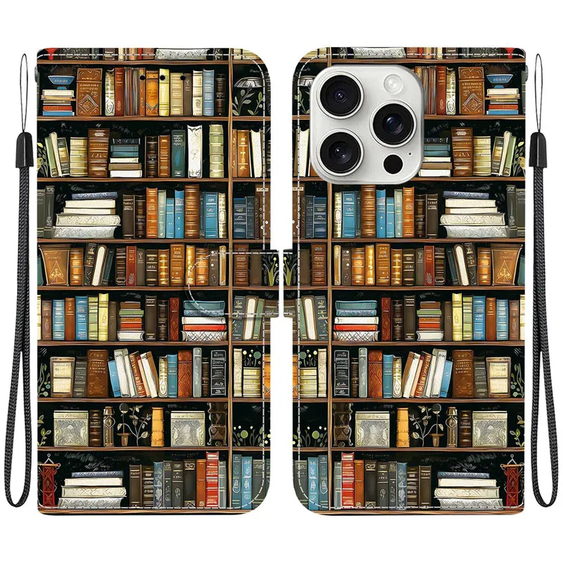 Elegant Colored Flower Wallet Phone Case - Magnetic Flip Leather Cover with Cute 3D Pattern