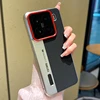 For Xiaomi 15 MI15 Case Luxury Leather Creative Camera Model Back Cover For MI 15 Thin Camera Ring Shockproof Shell Funda 2