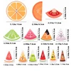 91pcs Wooden Fruit Fractions Toy, Classroom Math Teaching Aids, Number Learning for Kids Math,Educational Indoor Game 2