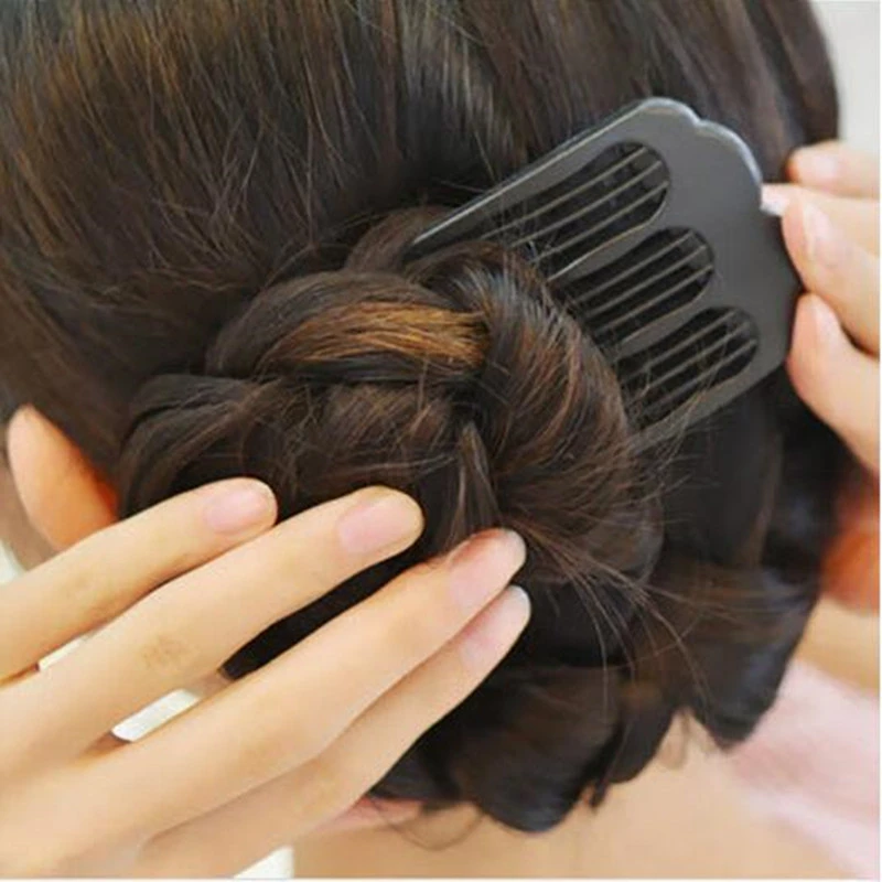 Waved U shaped Pin Salon Grip Clip Hairpin Black Volume Inserts Hair Clip  Ponytail Styling Tools Hair Band Accessories Multi Use|Hair Clips & Pins| -  AliExpress