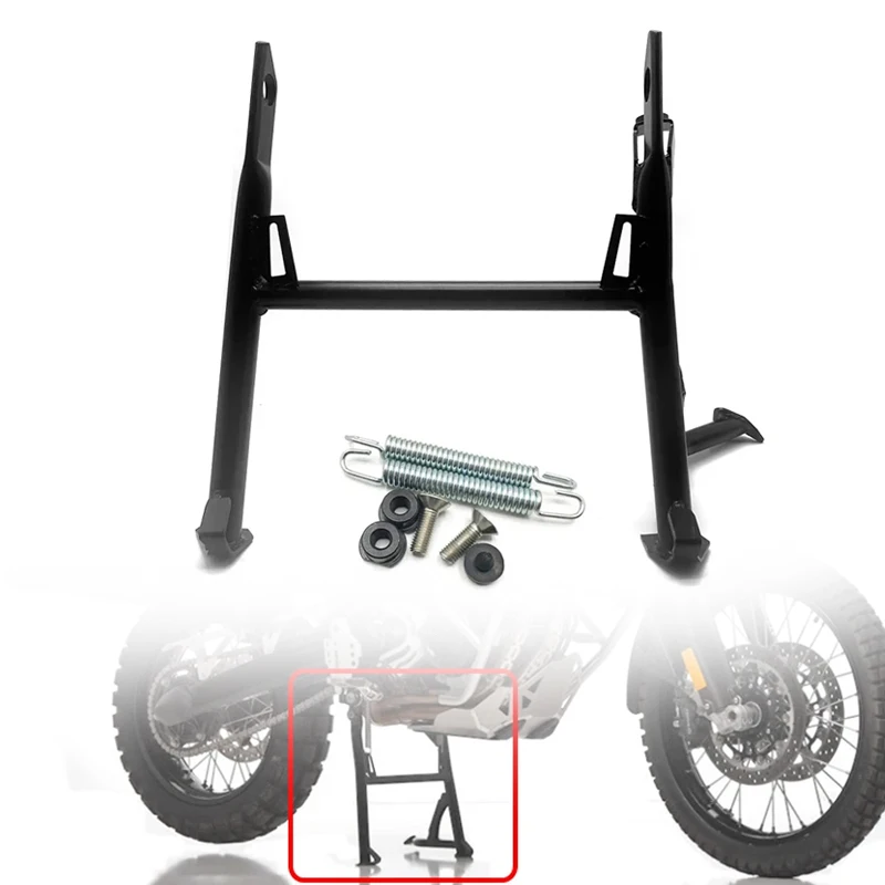 Motorcycle Large Bracket Pillar Center Central Parking Stand Firm Holder Support Fit For BMW F650GS 700GS F800GS ADV F 700 80GS motorcycle parking stand