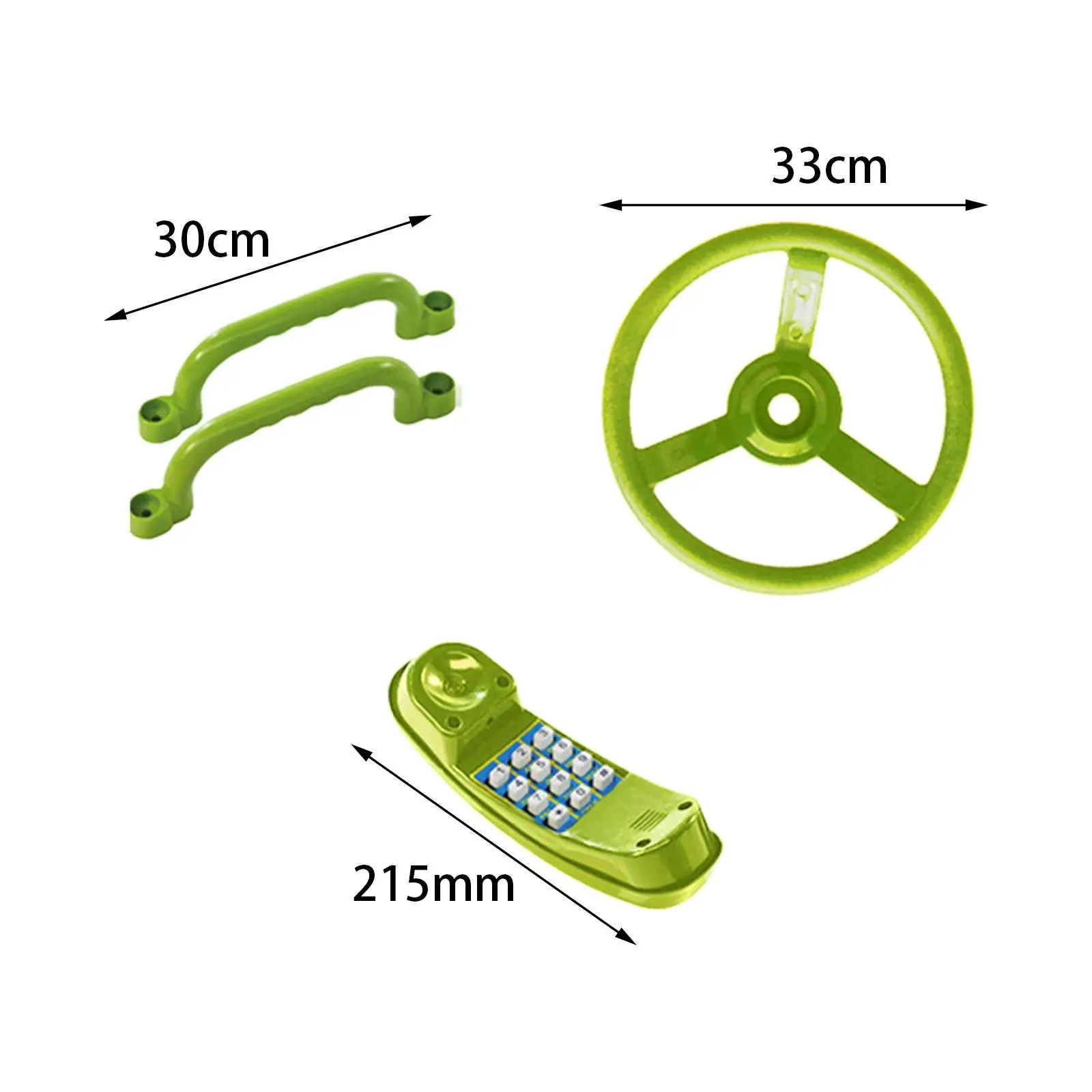 Playground Accessories Outdoor Playset for Backyard Tree House Playhouse 6