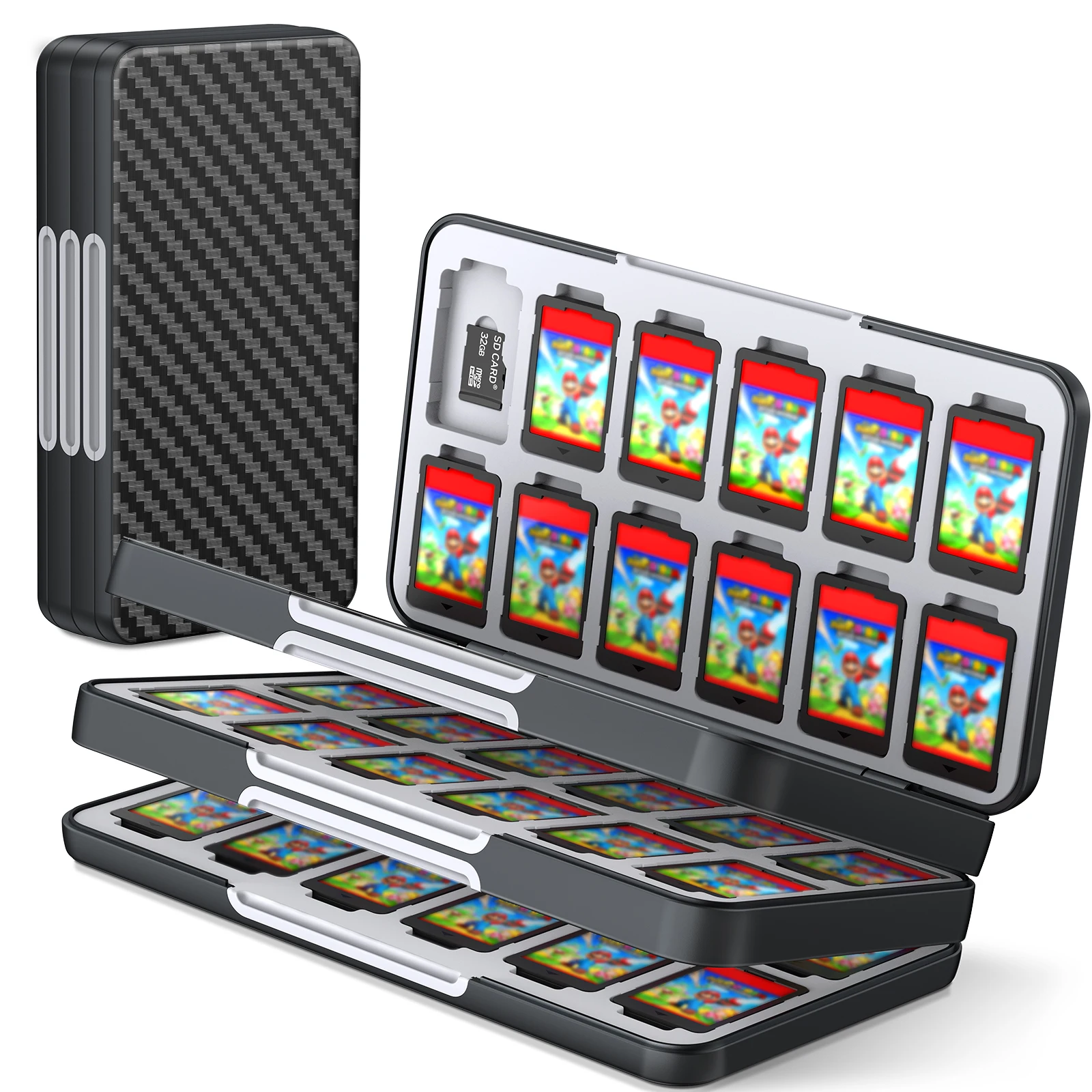 Nintendo Switch用72 in 1収納ゲームカードケース,Nintendo