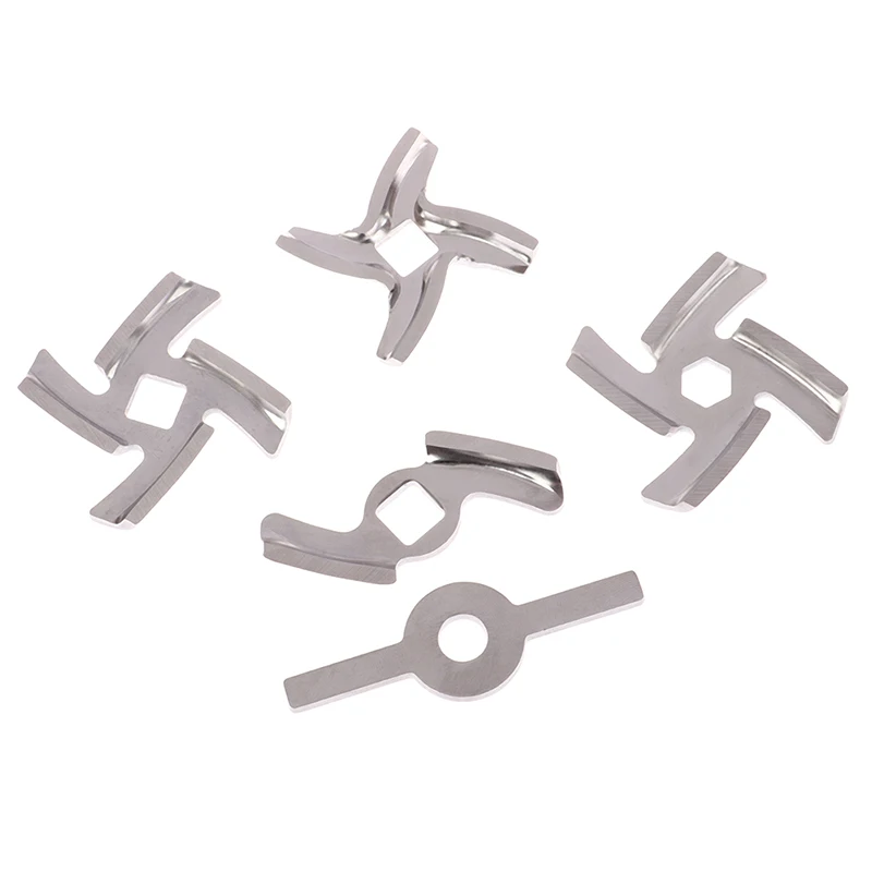 Food Grinder Attachments Meat Grinder Meat Grinder Spare Parts 1PC Meat Grinder Parts Mincer Blade Food Grinding Blade Knife Cutter Replacement Fits