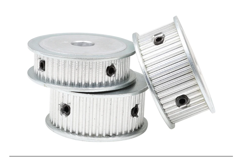 af forma polia cronometrando furo interno material de alumínio polia roda para largura da correia dentada