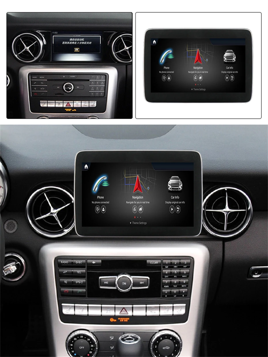 Mercedes SLK R172 Bespoke Pioneer Apple CarPlay/ Android, 44 OFF