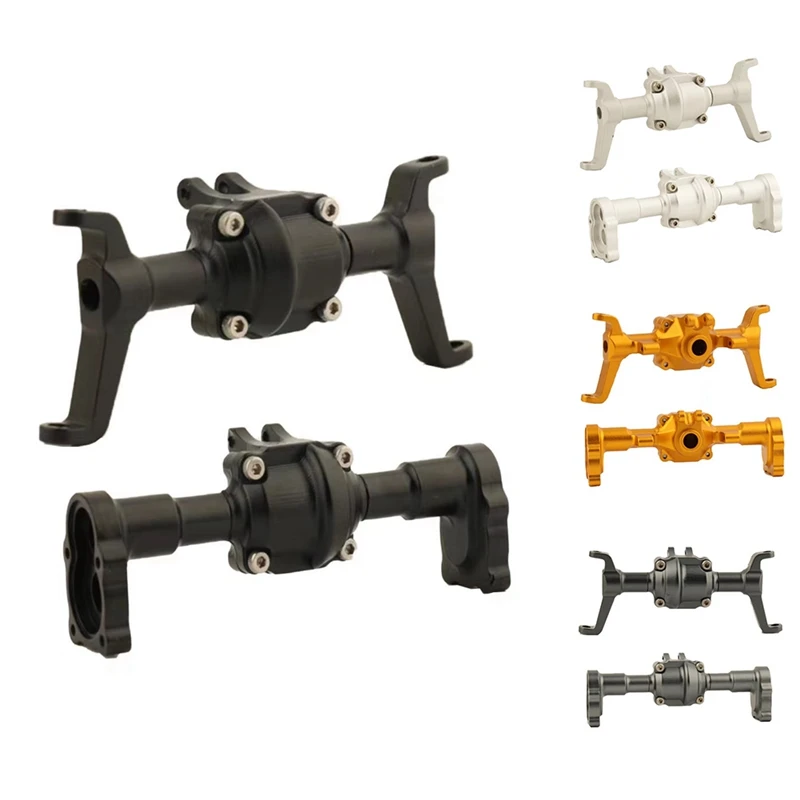 For FMS FCX24 Metal Front And Rear Axle Housing 1/24 RC Crawler Car