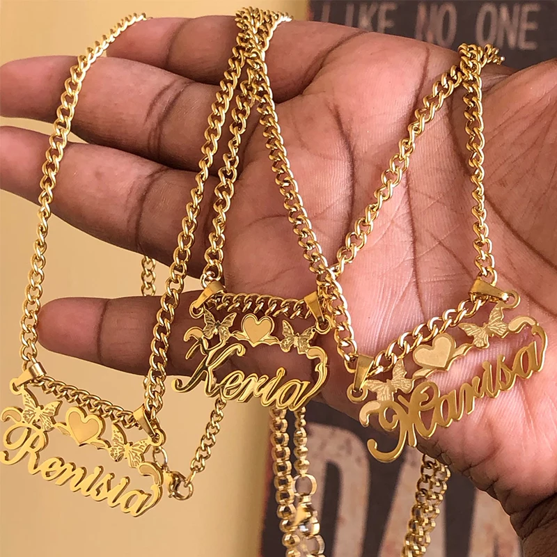 Женское Ожерелье из нержавеющей