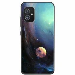 Marble Soft TPU Silicone Phone Cover - Elegant Protective Back Case for ASUS Zenfone 8 (H10.CH.823)