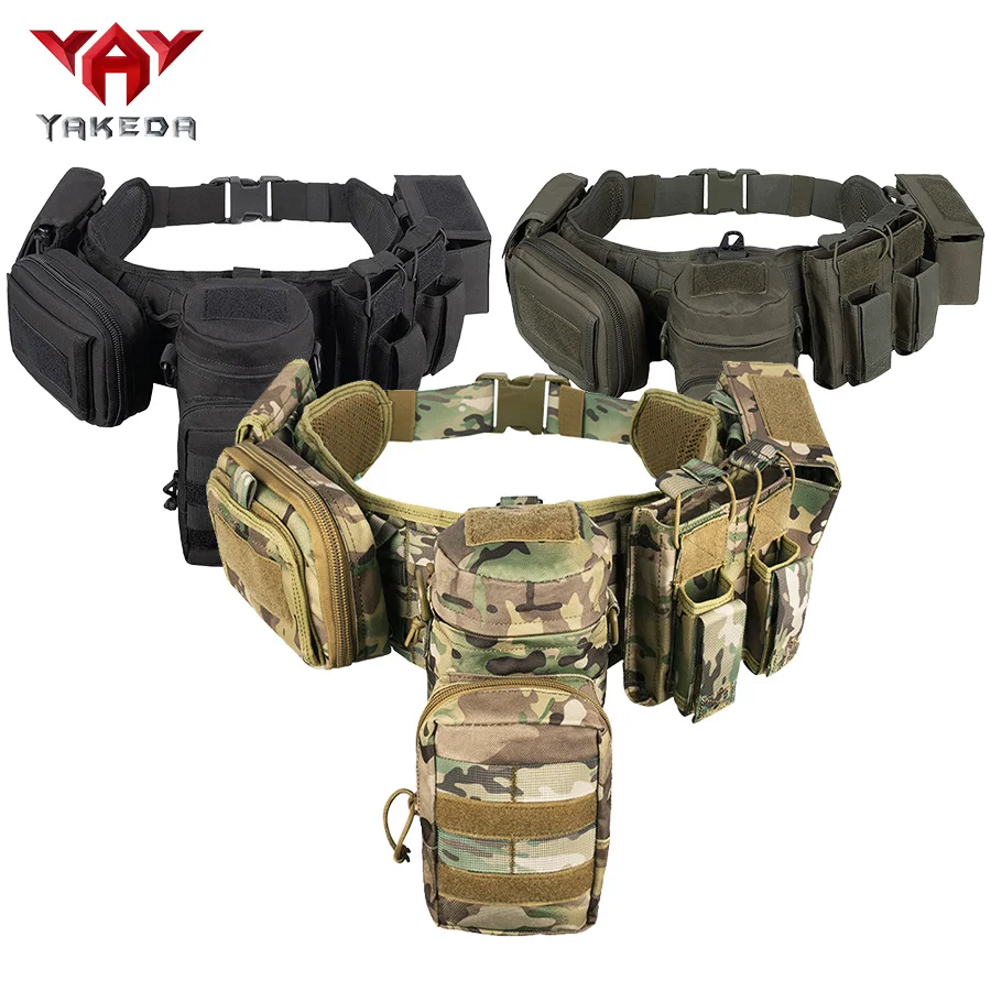 Camouflage Training Waist Cover Outdoor MOLLE Belt Multi Functional