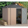 6 X 4FT Outdoor Storage Shed, Lockable Bike Shed, Garden Shed, and Tool Shed 6