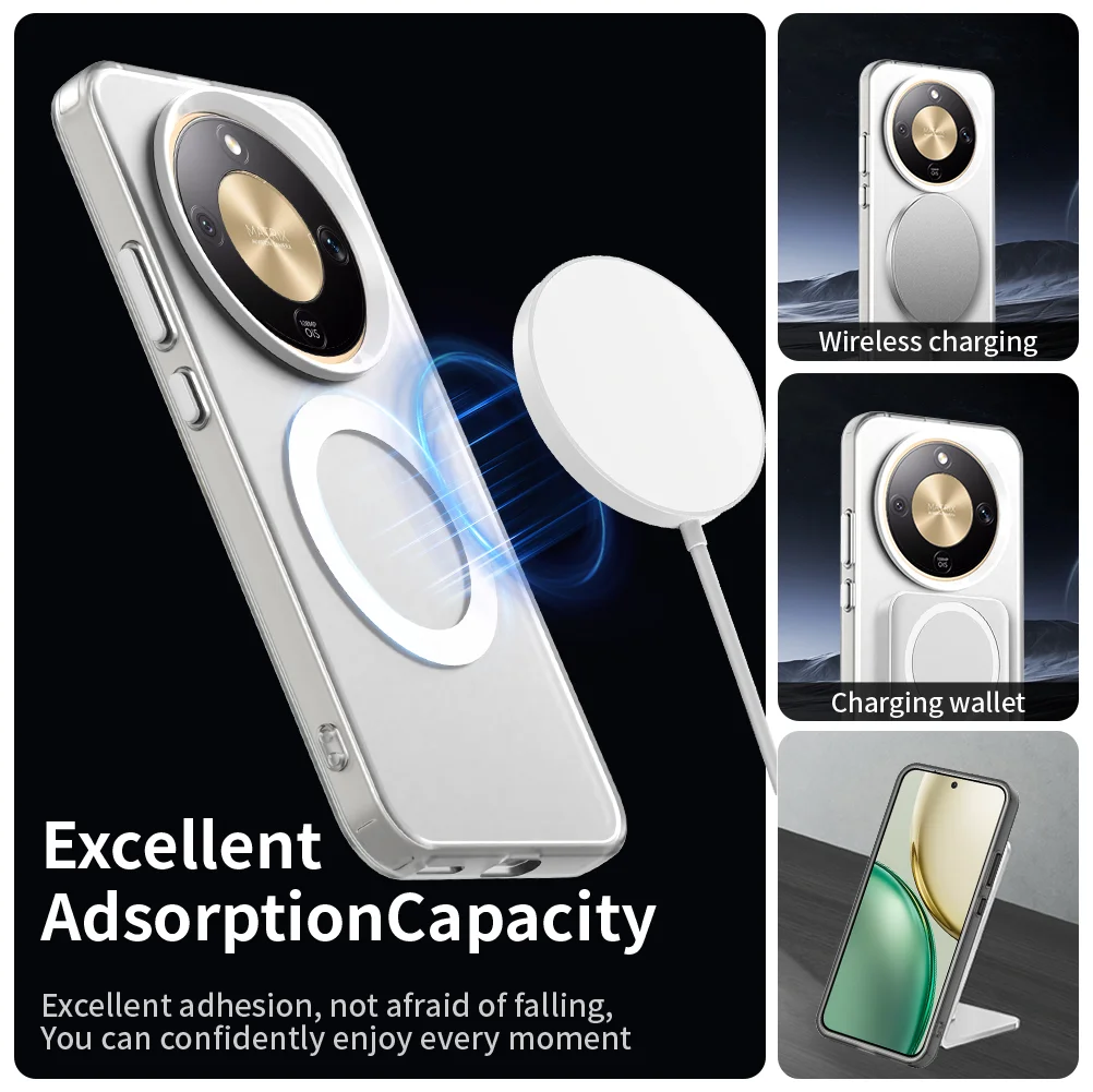 Enhanced Magnetic Wireless Charging Case - Matte Candy Cover