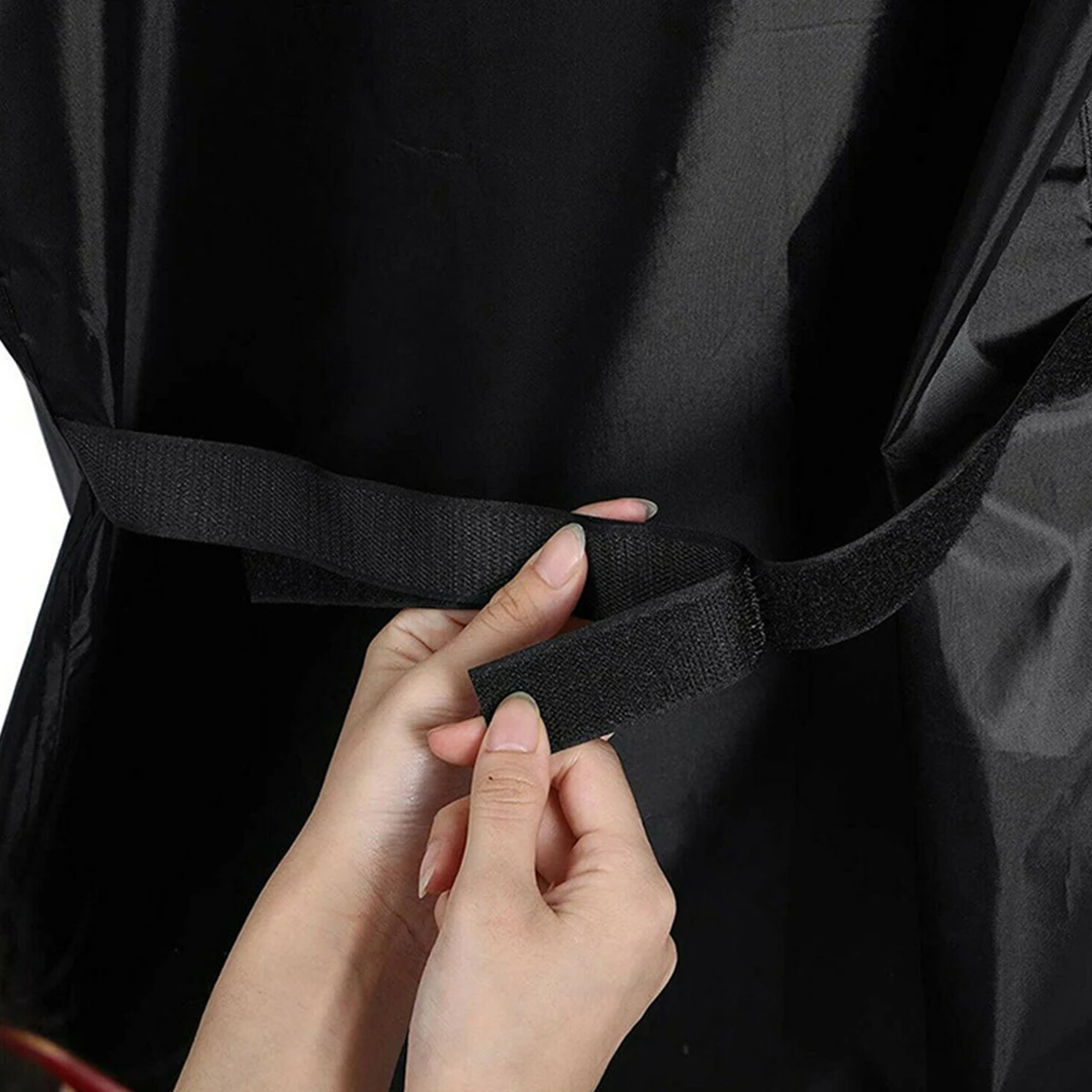 BBQ Grill Cover Oxford Fabric Durable Barbecue Cover Magic Sticks Heavy Duty Waterproof Dust-proof Grill 145x61x117CM