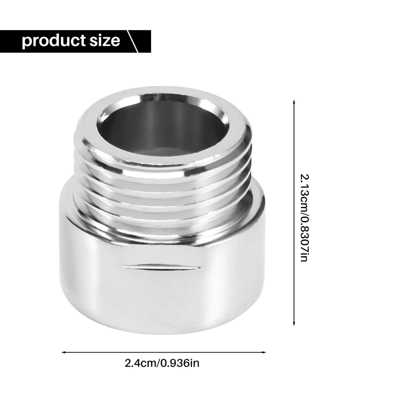 8 Pieces Of Shower Flow Reducer Limiter Set, Water Restrictor, 1/2 Inch Thread Size 4, 6 And 9 L/Min For Bathroom Saving