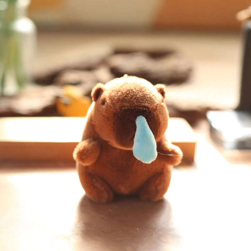 Kawaii Capybara Plush Toy Internet Celebrity Capybara Jun Doll Ugly Cute Doll Guinea Pig Boys Girls Anime