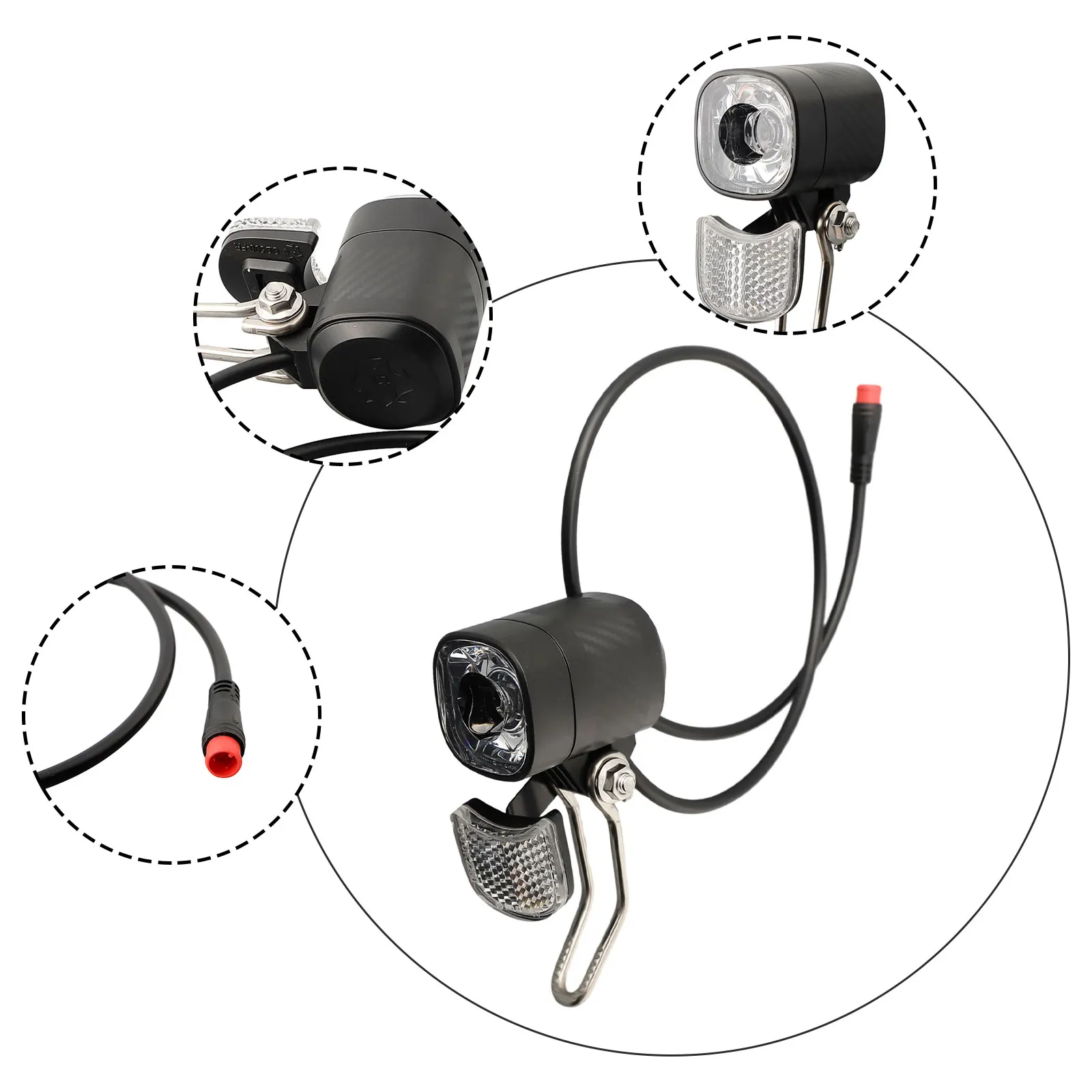 

Детали для велосипеда, велосипедная фара, передняя фара, освещение, модифицированные детали, батарея, Велосипедные компоненты