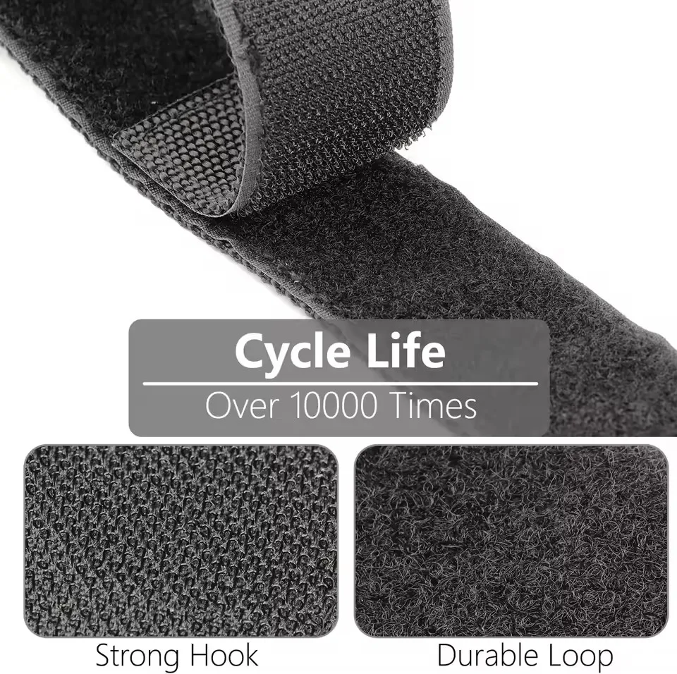 Rotating Buckle Cord Organizer Holder - Nylon Strap for Cable and Hose Management
