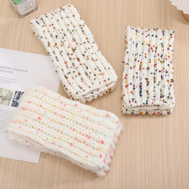 50g/Roll Rainbow Beans Wool Yarn Cute Yarn Knitting Thread DIY Craft Scarf Sweater Knitted Yarn Sewing Accessories 4