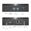 Topton Fanless Mini PC 13th Gen Intel i7 1355U i5 1335U Windows 11 PCIE4.0 Dual 2.5G LAN Tunderbolt 4 Gaming Computer Host WiFi6 5