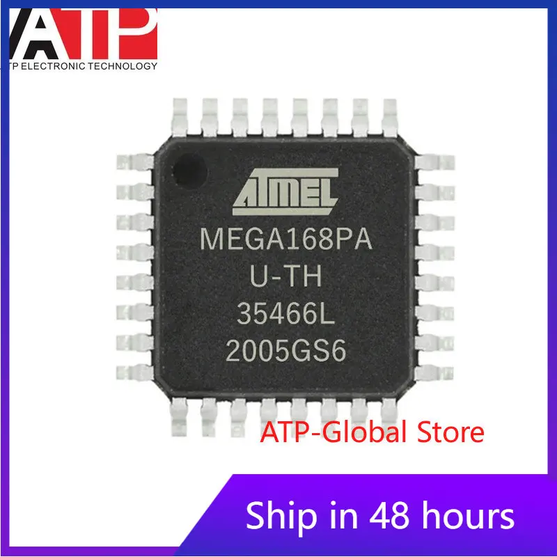 Atmega168Pa-Aur Atmega168Pb-Au Atmega168Pa-Au Mega168Pa-Au Atmega168Pa Atmega168 Mega168Pa Tqfp-32 Single-Chip Di Micro Controller