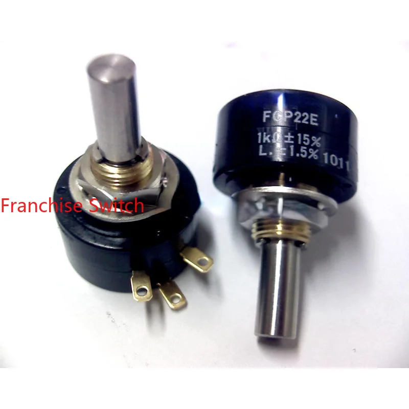 Original Conductive Plastic Potentiometer FCP22E 2K wis a b wa2g056s104ua 100k conductive plastic singleturn potentiometer