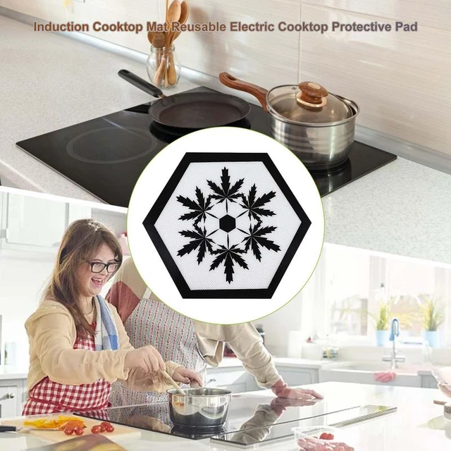 High Temperature Resistant Reusable Cleaning Cooktop Scratch Protector Mat Induction  Cooktop Mat Household Supplies - AliExpress