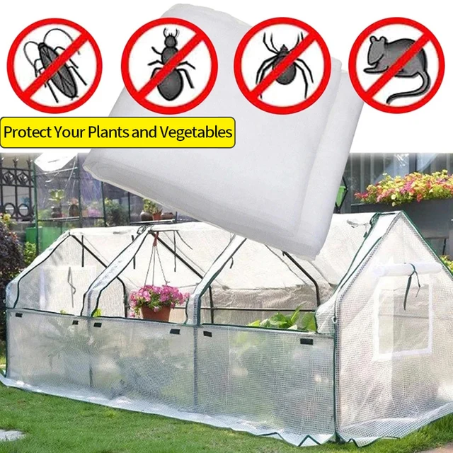 Garden Vegetable Insect Protection Net Plant Flower Fruit Care Cover Network Greenhouse Pest Control Anti-bird Mesh Net 2