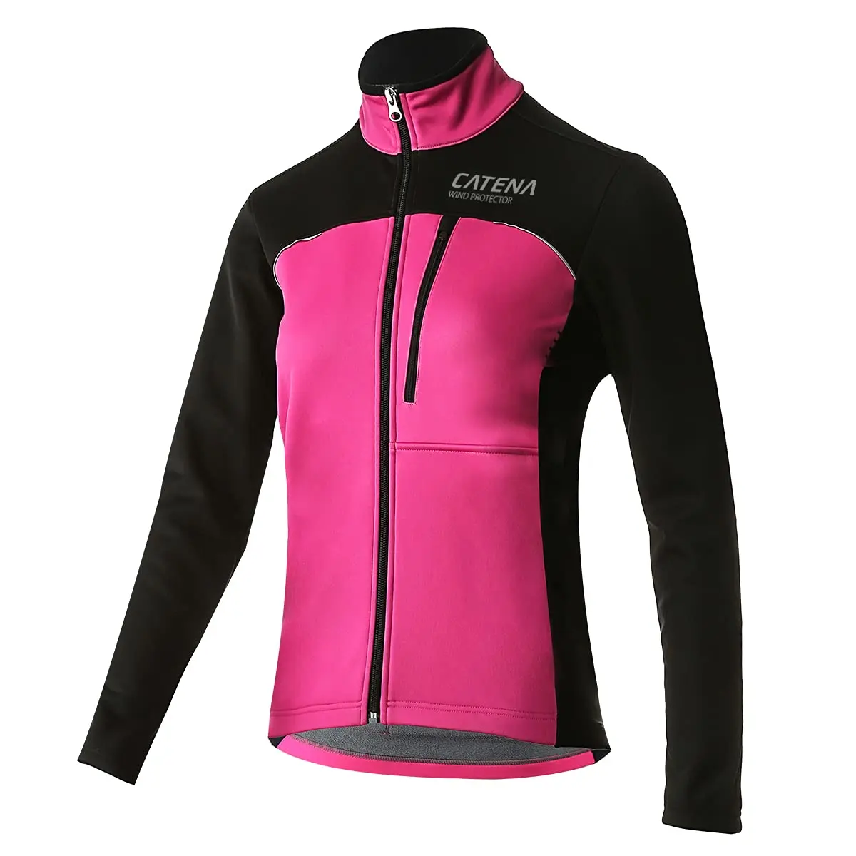 CATENA Womens Windproof Fleece thermal Jacket Running Cycling Sports Bicycle Jackets Warm Windbreaker Coats Women sport jacket